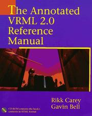 Cover of: The annotated VRML 2.0 reference manual
