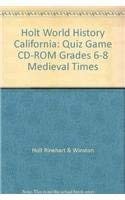 Cover of: Medieval to Early Modern Times Quiz Game CD-ROM (World History, California Edition) by Holt