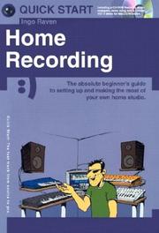 Cover of: Quick Start Home Recording (Quick Start (Music Sales))