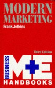 Cover of: Modern marketing