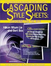 Cover of: Cascading style sheets by Håkon Wium Lie