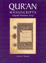 Cover of: Qur'an Manuscripts by Colin F. Baker
