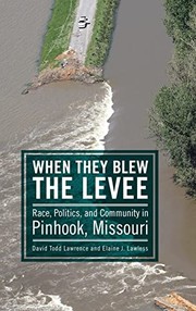 When They Blew the Levee by David Todd Lawrence, Elaine J. Lawless