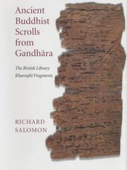 Cover of: Ancient Buddhist Scrolls from Gandhara by Salomon, Richard