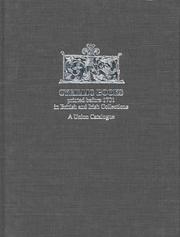 Cover of: A Union Catalogue of Pre-1701 Cyrillic Books in the British and Irish Collections