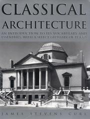 Cover of: Classical architecture by James Stevens Curl