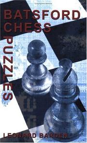 Cover of: Batsford Chess Puzzles (Batsford Chess Books)