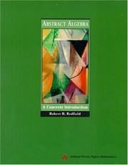 Abstract Algebra by Robert H. Redfield