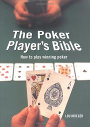 Cover of: The Poker Player's Bible by Lou Krieger, Lou Krieger