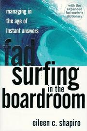 Cover of: Fad surfing in the boardroom by Eileen C. Shapiro
