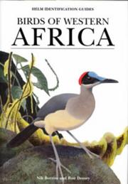 Cover of: Birds of Western Africa (Helm Identification Guides) by Nik Borrow, Ron Demey