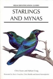 Cover of: Starlings and Mynas (Helm Identification Guides) by C.J. Feare, Adrian Craig