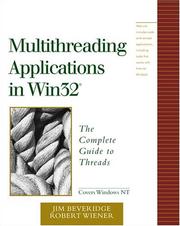 Cover of: Multithreading applications in Win32 by Jim Beveridge