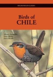 Cover of: Field Guide to the Birds of Chile (Helm Field Guides) by Alvaro Jaramillo