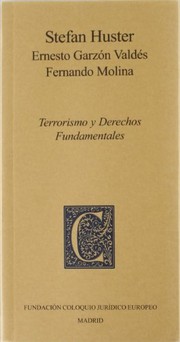 Cover of: Terrorismo y derechos fundamentales