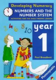 Cover of: Numbers and the Number System by Paul Broadbent