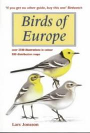 Cover of: Birds of Europe by Lars Jonsson