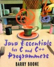 Cover of: Java essentials for C and C++ programmers