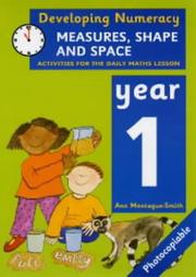 Cover of: Measures, Shape and Space: Year 1 (Developing Numeracy)