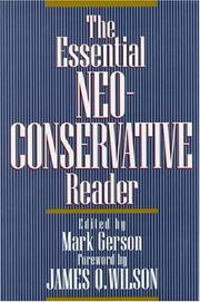 Cover of: The essential neoconservative reader