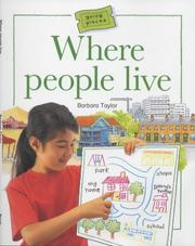 Cover of: Where People Live (Going Places) by Barbara Taylor