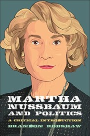 Cover of: Martha Nussbaum and Politics