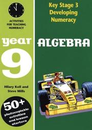 Cover of: Algebra - Year 9 (Developing Numeracy)