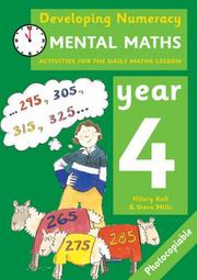 Cover of: Mental Maths (Developing Numeracy)