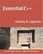 Cover of: Essential C++ by Stanley B. Lippman