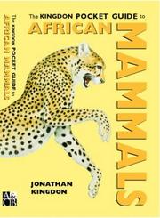 Cover of: African Mammals by Jonathan Kingdon