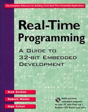 Cover of: Real-time programming by Rick Grehan