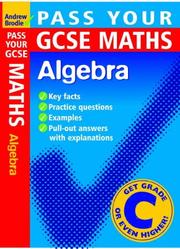 Cover of: Algebra