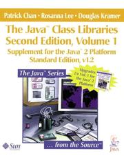 Cover of: The Java(TM) Class Libraries by Patrick Chan, Rosanna Lee, Douglas Kramer, Doug Kramer