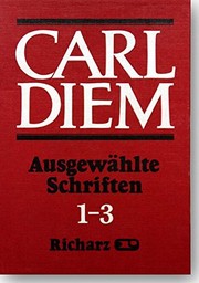 Cover of: Ausgewählte Schriften