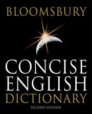 Cover of: Bloomsbury Concise English Dictionary by 