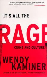 Cover of: It's All the Rage by Wendy Kaminer