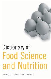 Cover of: Dictionary of Food Science and Nutrition (Food Science) | A & C Black Publishers