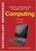 Cover of: Check Your English Vocabulary for Computing (Check Your English Vocabulary)