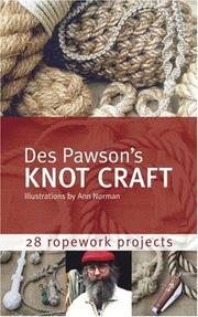Cover of: Des Pawson's Knot Craft