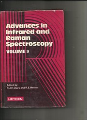 Cover of: Advances in Infrared and Raman Spectroscopy (Advances in Infrared & Raman Spectroscopy) by R. J. H. Clark, R. E. Hester