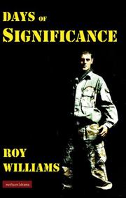 Cover of: Days of Significance