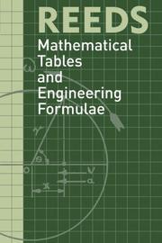 Reeds Mathematical Tables and Engineering Formula by David? Reid