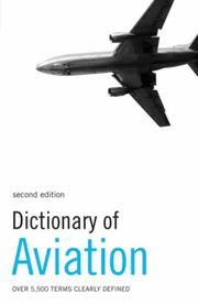 Cover of: Dictionary of Aviation by David Crocker
