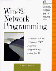 Cover of: Win32 Network programming