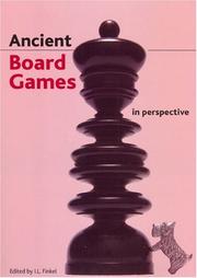 Cover of: Ancient Board Games in Perspective