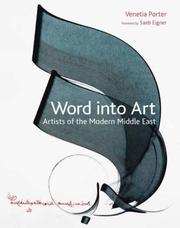 Cover of: Word into Art by Venetia Porter, Saeb Eigner