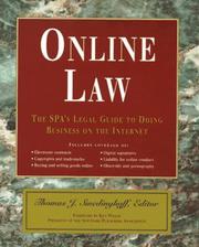 Cover of: Online law by Thomas J. Smedinghoff, editor ; contributing authors, Andrew R. Basile, Jr. ... [et al.] ; foreword by Ken Wasch.