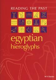 Cover of: Egyptian hieroglyphs