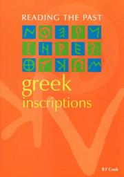 Cover of: Reading The Past: Greek Inscriptions