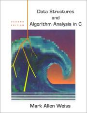 Cover of: Data structures and algorithm analysis in C